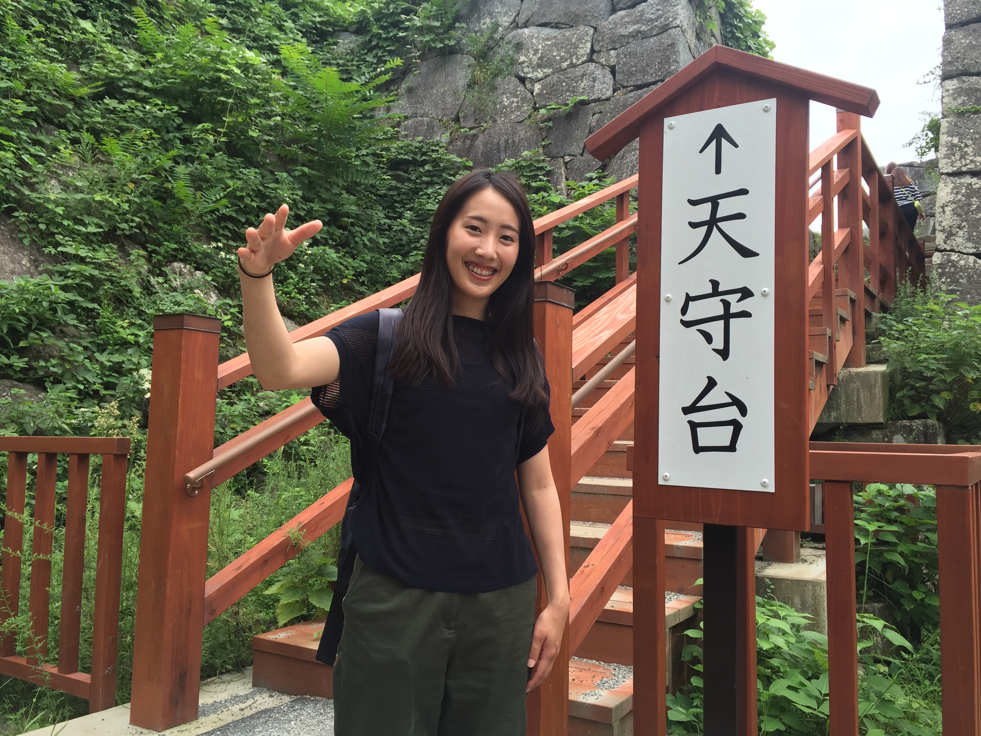 福岡城天守台跡