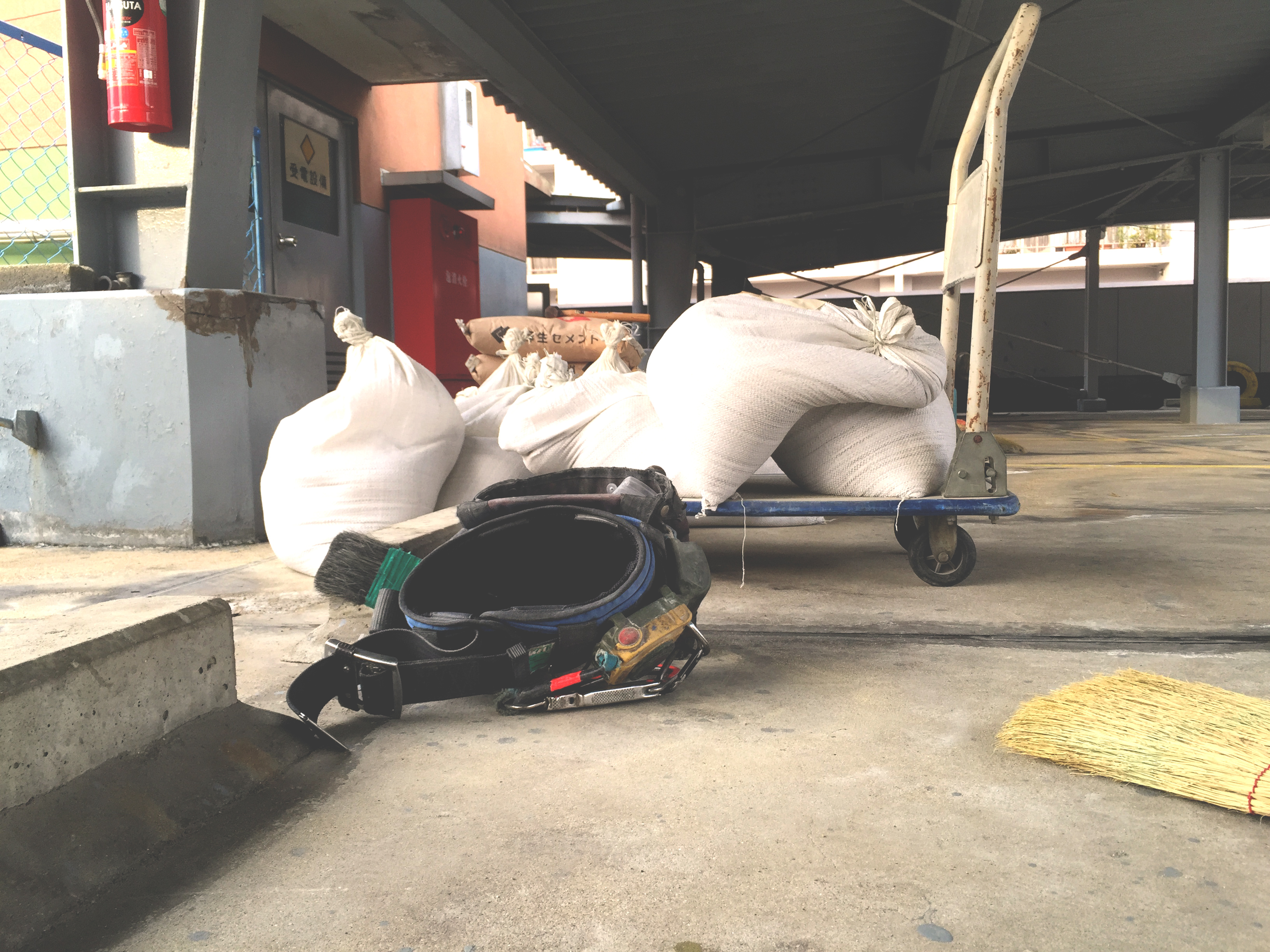 屋上防水工事_事前準備