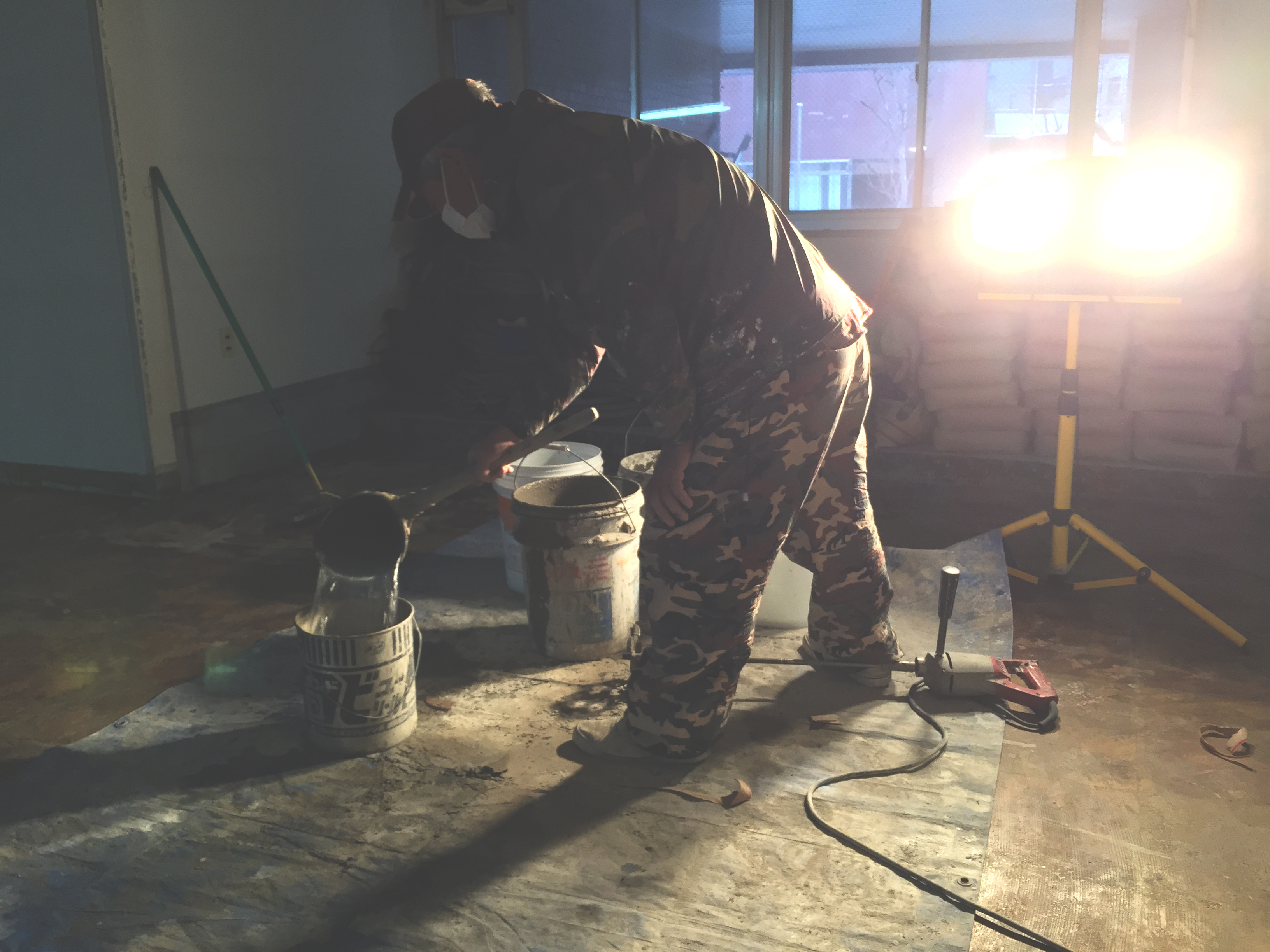 1階原状回復ーPタイル貼り (1)