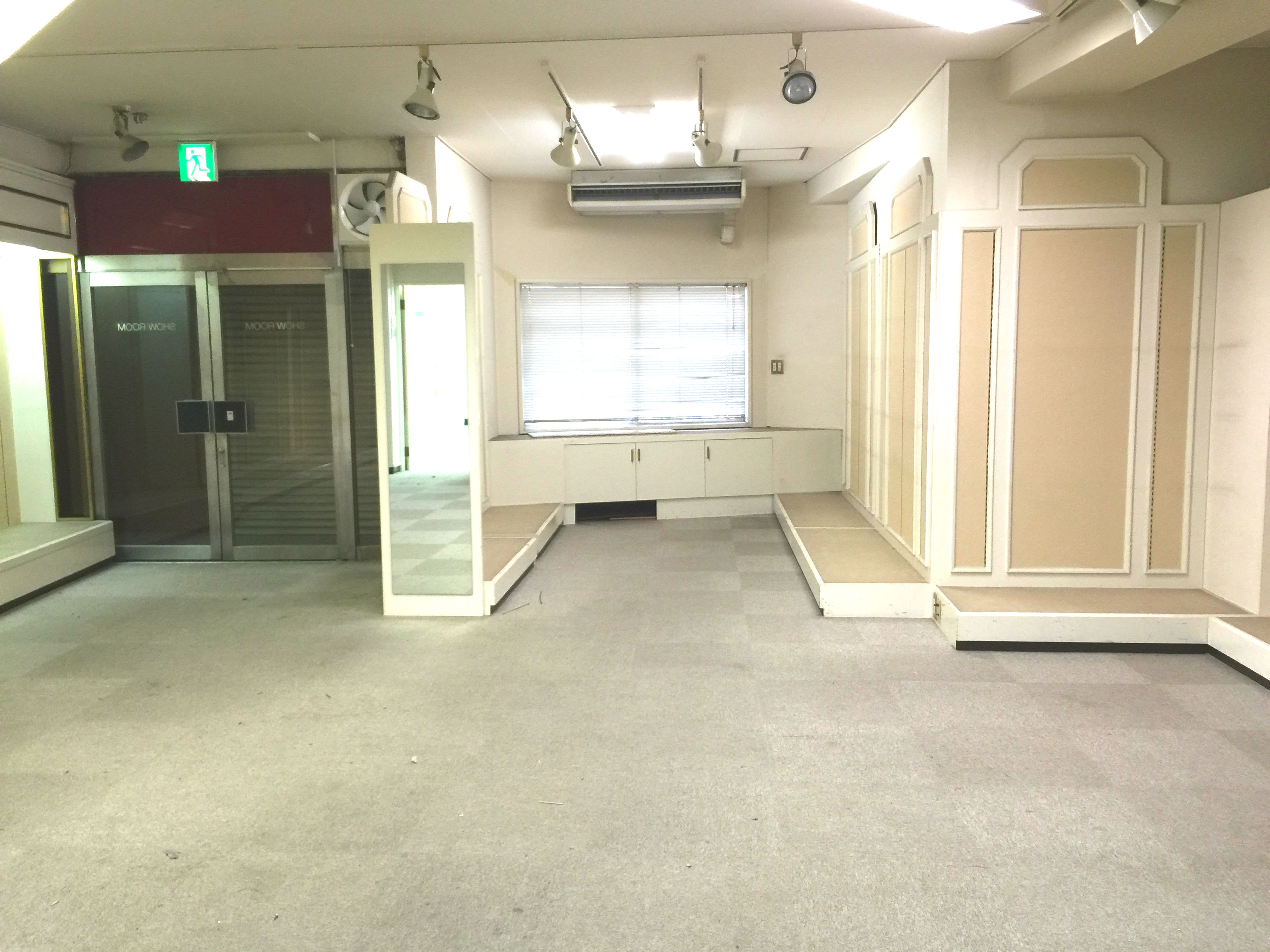 1階原状回復ー事前段取り