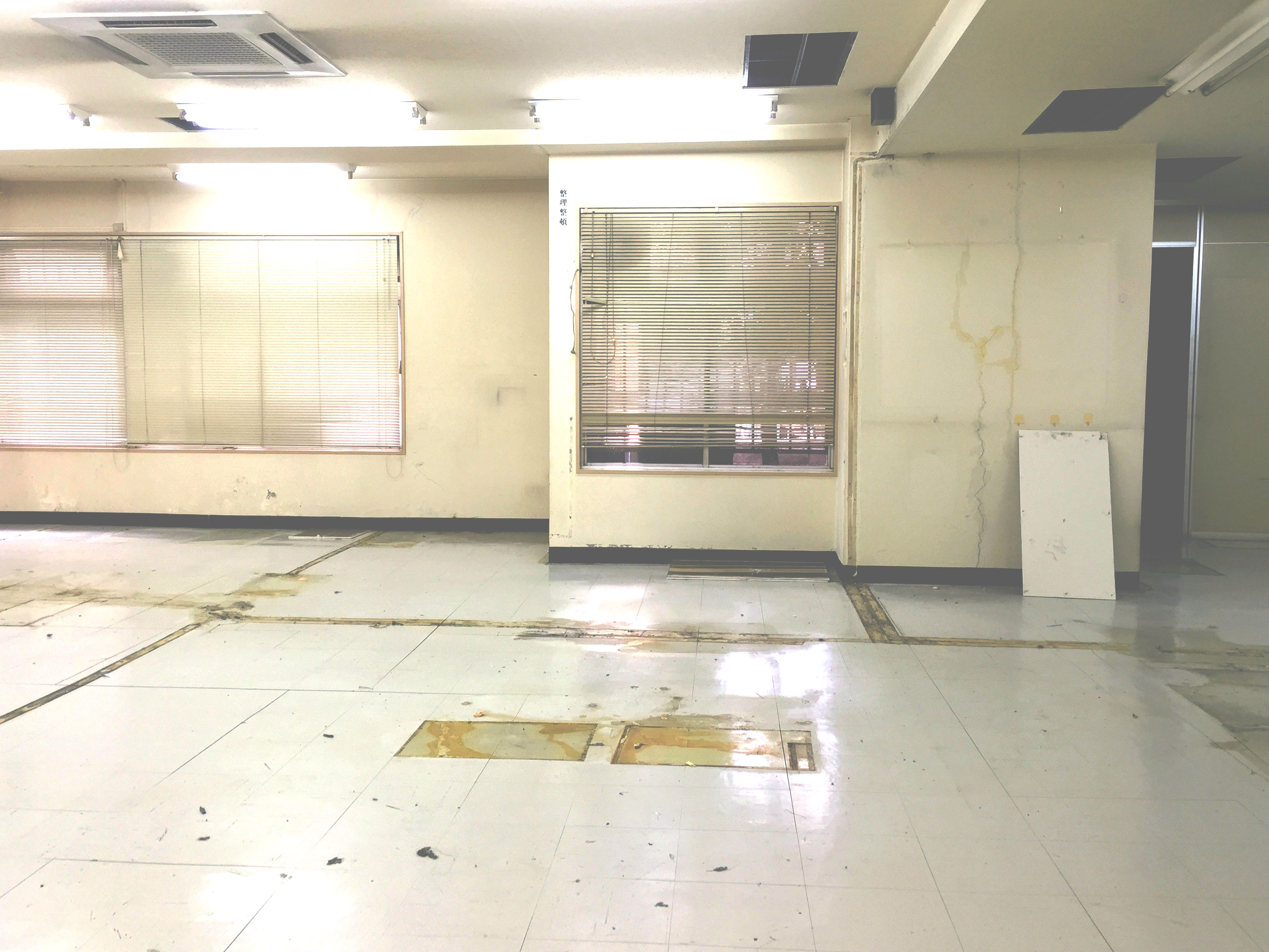 1階原状回復ー事前段取り