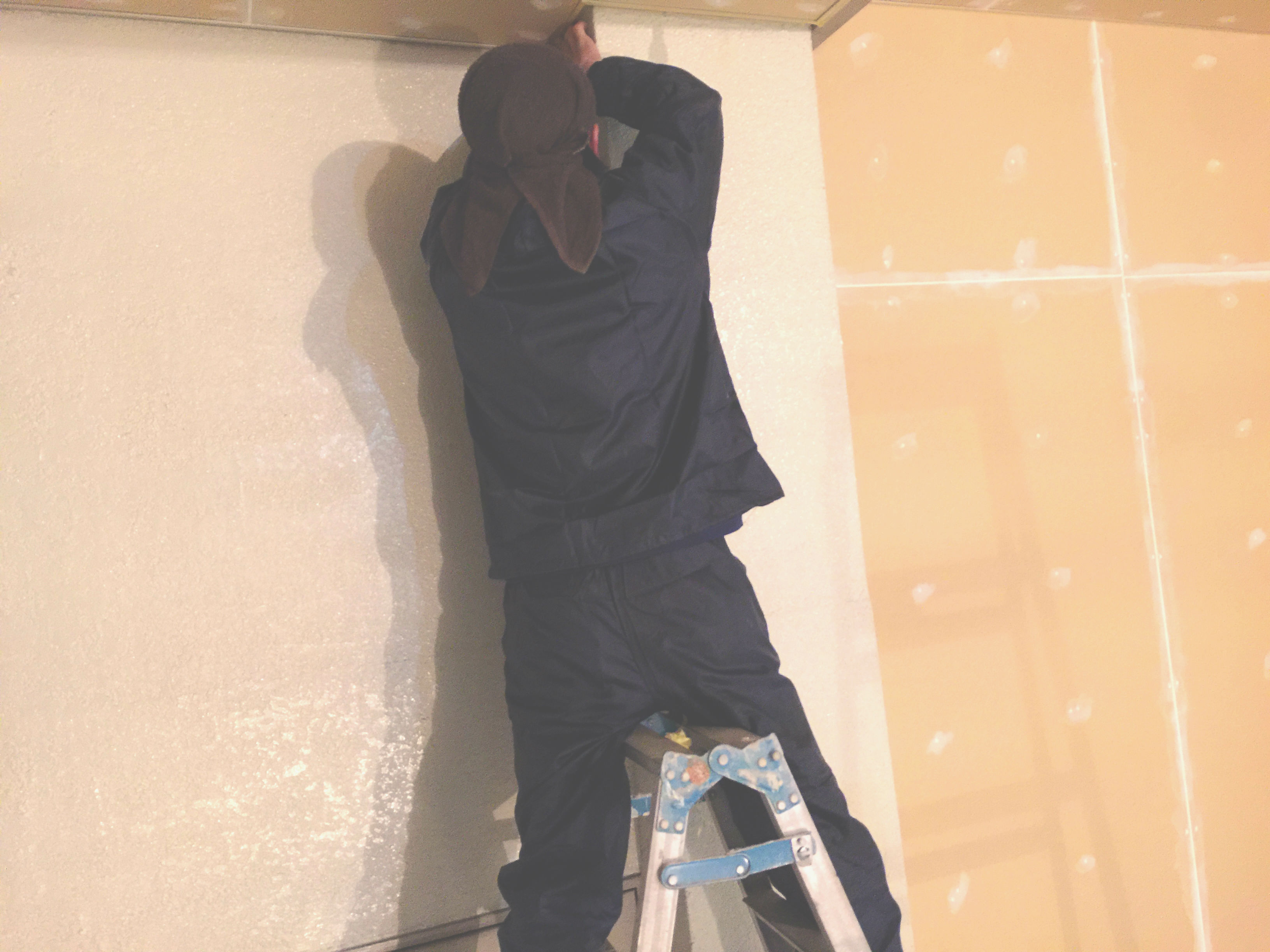 石膏ボード打ち