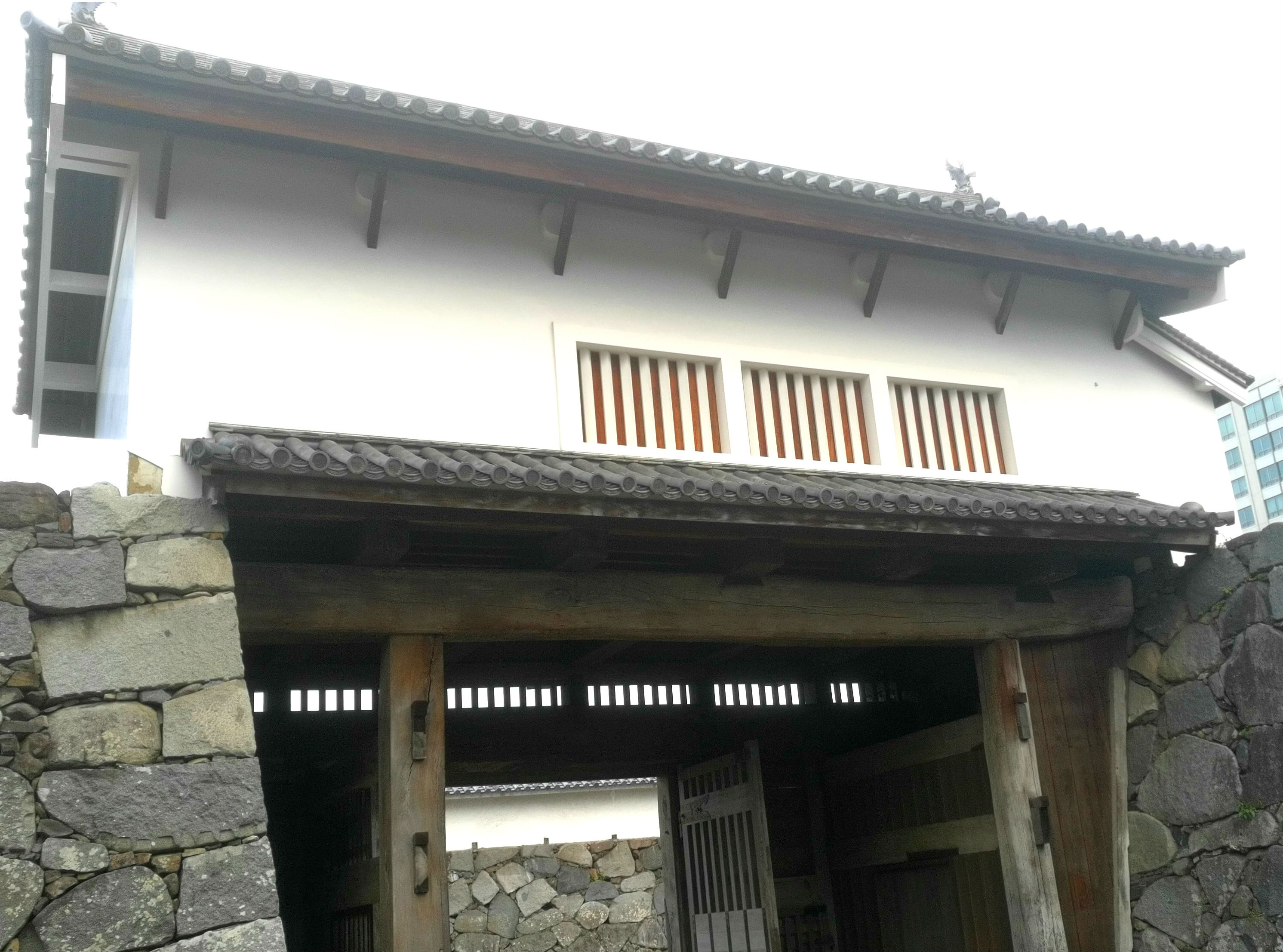 福岡城門