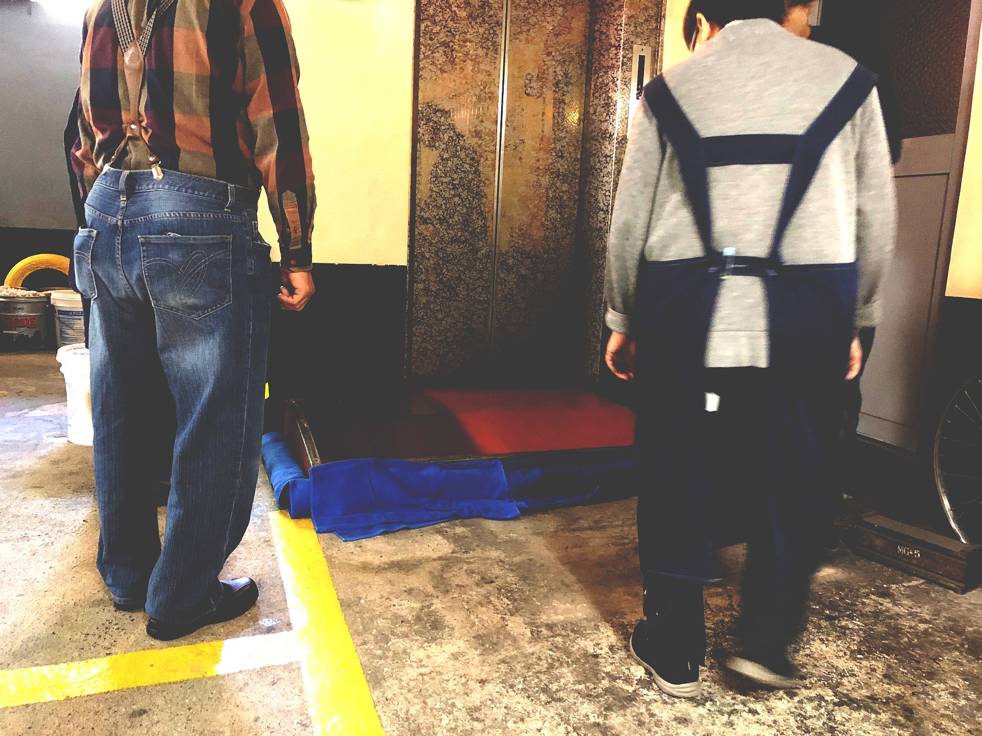 Pタイルワックス剥がし