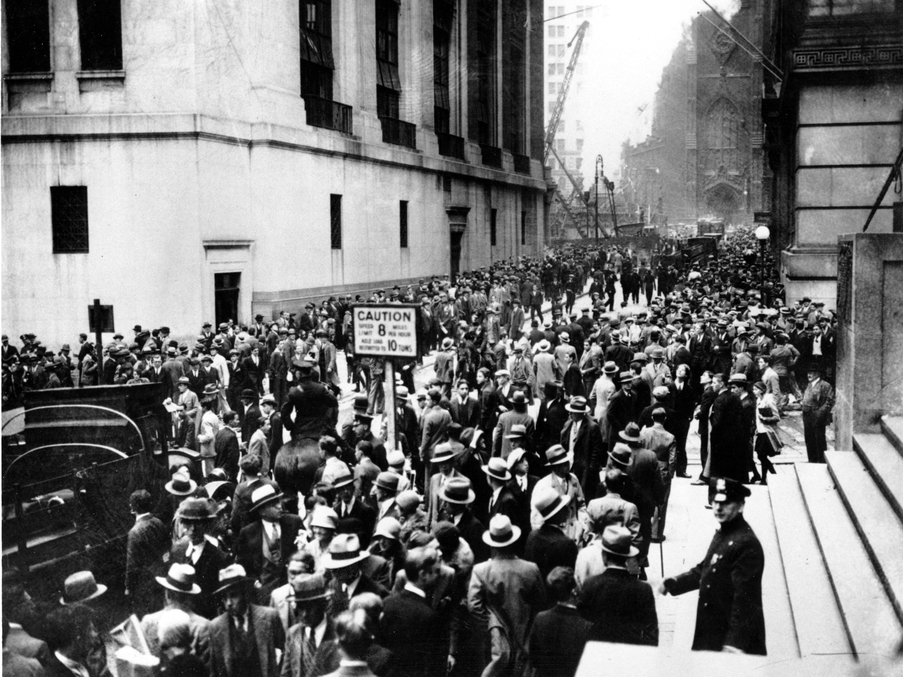 ウォール街大暴落