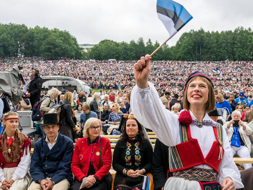 エストニアにぎわい